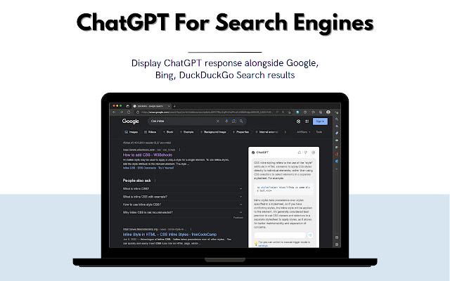 ChatGPT for Search Engines