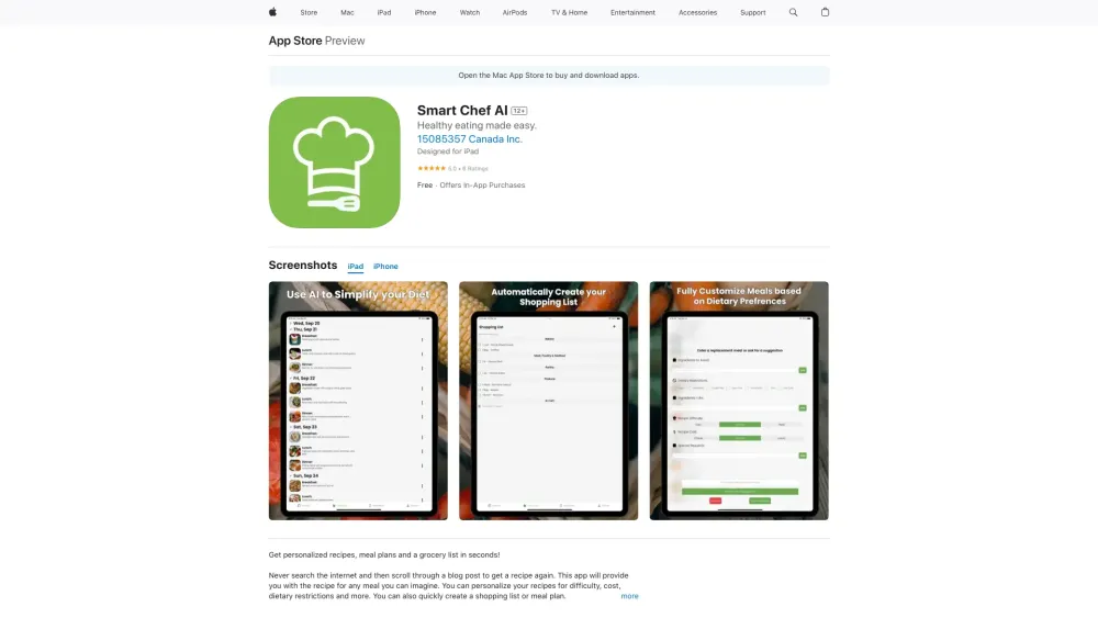 Smart Chef AI