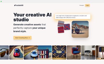 rocketAI：你的线上创意AI工作室