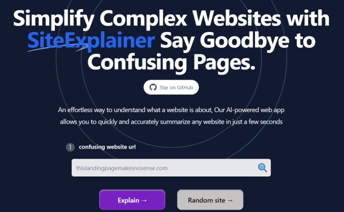SiteExplainer