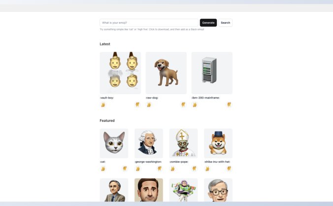EmojiGen-开源表情符号AI生成网站