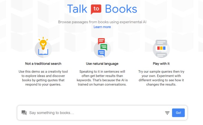 Talk to Books (Google)