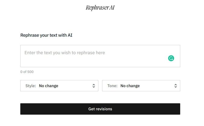 Rephraser AI