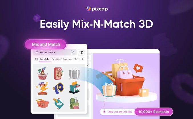 Pixcap 介绍 Pixcap 是一个革命性的设计工具，将 3D 和 AI 融合在一起，为设计师和营销人员提供了前所未有的灵活性和创造力。通过简单的混合搭配和 AI 提示，用户可以快速创建出独特的 3D 渲染和设计。从食品到金融科技，无论是哪个行业，Pixcap 都能让设计脱颖而出，以令人难以置信的 AI 变体展现。无论是专业设计师还是初学者，Pixcap 都是一个强大的工具，可以提高工作效率，增强创造力。 产品链接：https://pixcap.com/ Pixcap 特色功能 3D 元素混合搭配：用户可以从超过 10,000 个 3D 元素中选择，混合搭配以创建自己的设计。 AI 生成变化：无需 3D 设计技能或复杂硬件，只需混合搭配，然后使用 AI 提示进行样式设计。 一站式定制：在一个空间内自定义颜色和方向，通过 AI 提示样式化设计并下载变体。 适用于所有技能水平：将 3D 与 AI 混合搭配，适用于营销人员和设计师。 适用场景 食品视觉设计：使用 3D 元素和 AI 创建无限的食品设计。 电子商务视觉设计：为电子商务网站创建引人注目的 3D 和 AI 图形。 金融科技视觉设计：为金融科技公司创建独特的 3D 和 AI 视觉效果。 使用步骤 混合搭配您的视觉效果：从 10,000+ 个 3D 元素中选择。 自定义颜色和方向：在一个空间内进行所有自定义操作。 使用 AI 提示样式化设计：并下载各种变体。 Pixcap 还提供了专业版，解锁所有 10,000+ 3D 元素、大量 AI 积分、4K 光线追踪渲染和 3D 模型下载等功能。