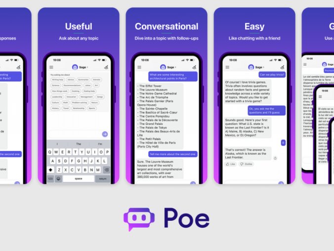 Poe-免费的AI聊天机器人全家桶