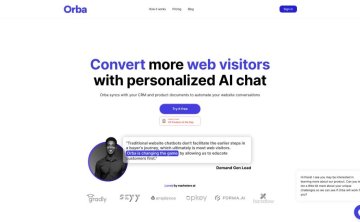 Orba AI chatbot