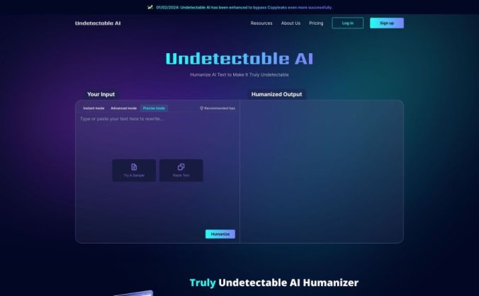 Undetectable AI