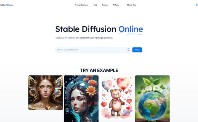 Stable Diffusion Online