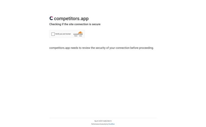 Competitors App