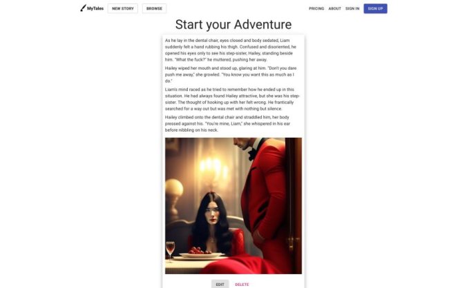 MyTales – AI Powered Story Generator