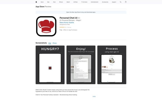 Personal Chef.AI